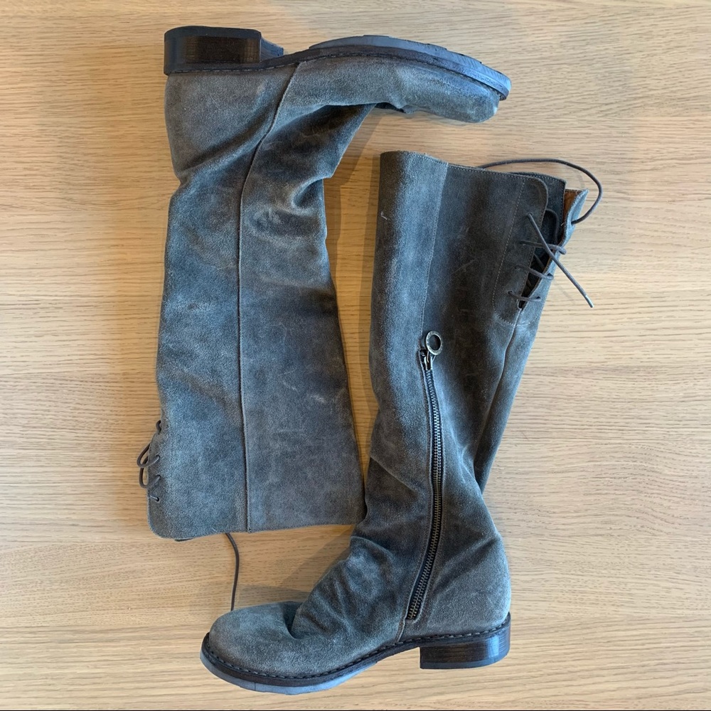 FLORENTINI + BAKER SUEDE BOOTS